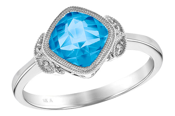 A241-25039: LDS RG 1.63 BLUE TOPAZ 1.65 TGW