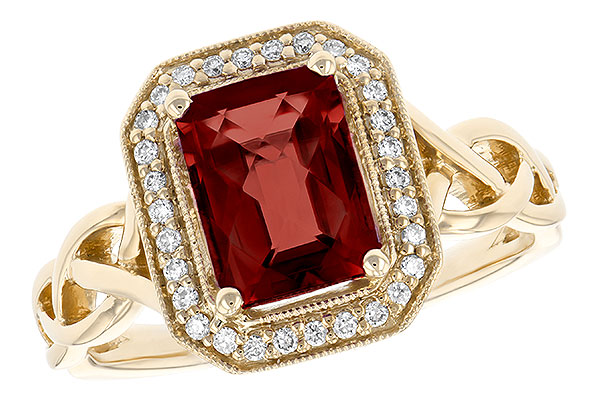 A242-12293: LDS RG 1.89 GARNET 2.00 TGW