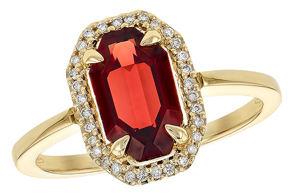 A244-87793: LDS RG 1.66 GARNET 1.75 TGW