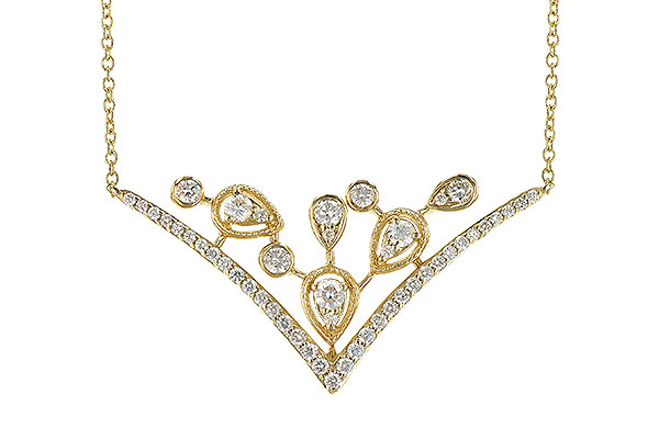 A327-58657: NECKLACE .45 TW