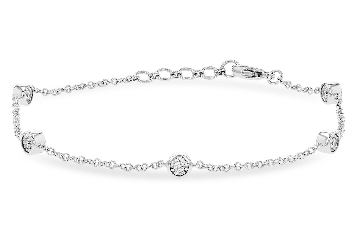 A327-62284: BRACELET .25 TW (7.25")