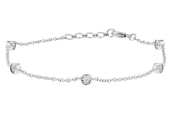 A327-62284: BRACELET .25 TW (7.25")