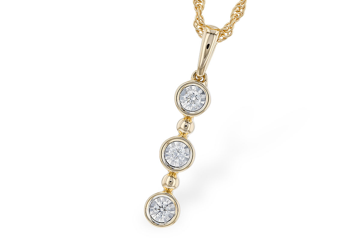 A328-48693: NECKLACE .08 TW