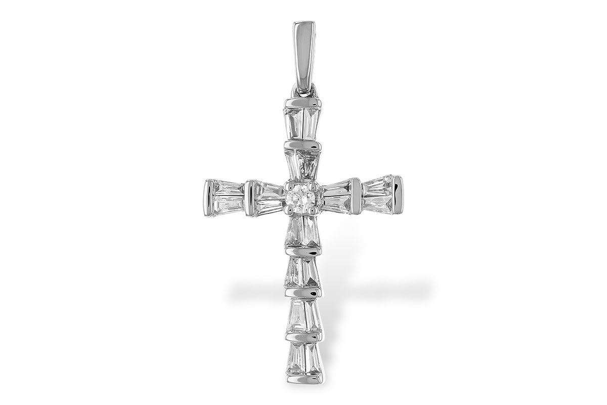 A328-51384: PENDANT .23 TW BAG .26 TW