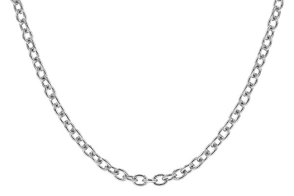 A328-52302: CABLE CHAIN (1.3MM, 14KT, 20IN, LOBSTER CLASP)