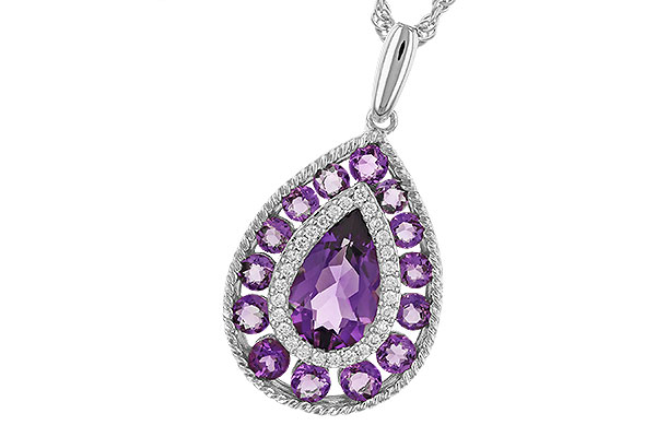 A328-53193: NECK 1.95 TW AMETHYST 2.05 TGW