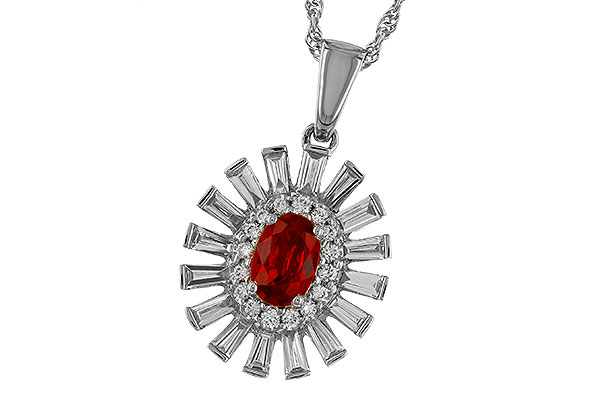 A328-53211: NECK .58 RUBY TW 1.10 TGW (6x4MM RUBY)