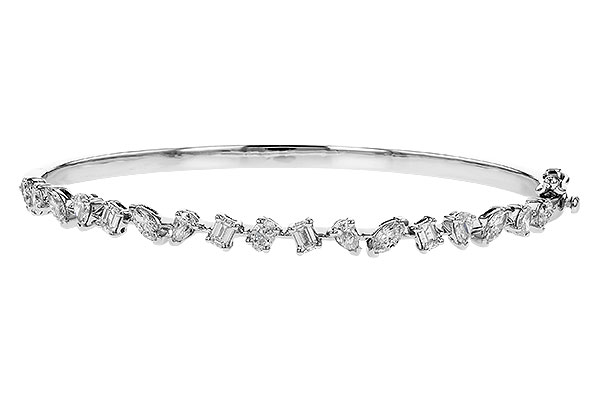 A328-53257: BANGLE 1.70 TW FANCY CUT DIAS