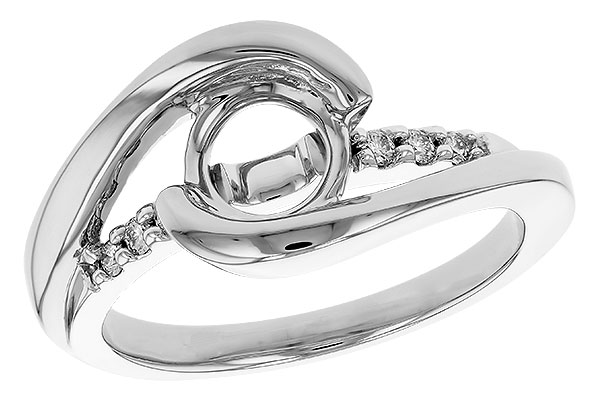 A328-54166: LDS SEMI DIA RG .09 TW (FOR 1CT BR)