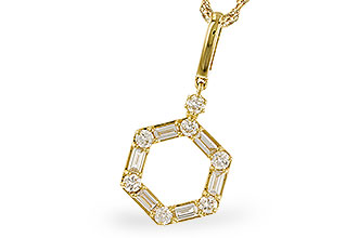 A329-36902: NECKLACE .14 BAG .35 TW