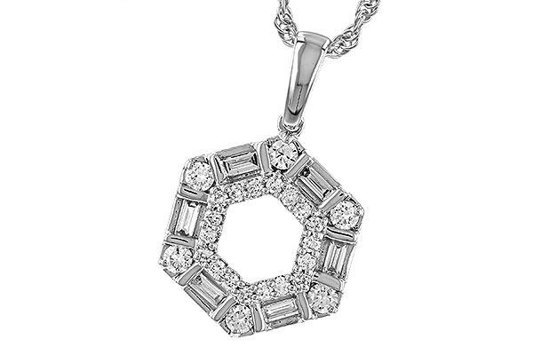 A329-37748: NECKLACE .14 TW BAG .50 TW