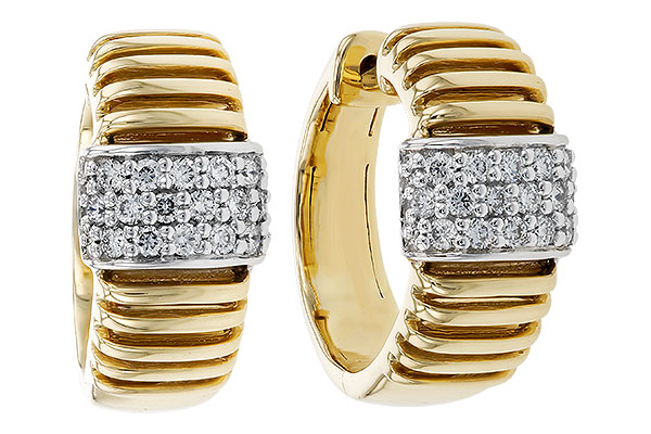 A329-37775: EARRINGS .23 TW