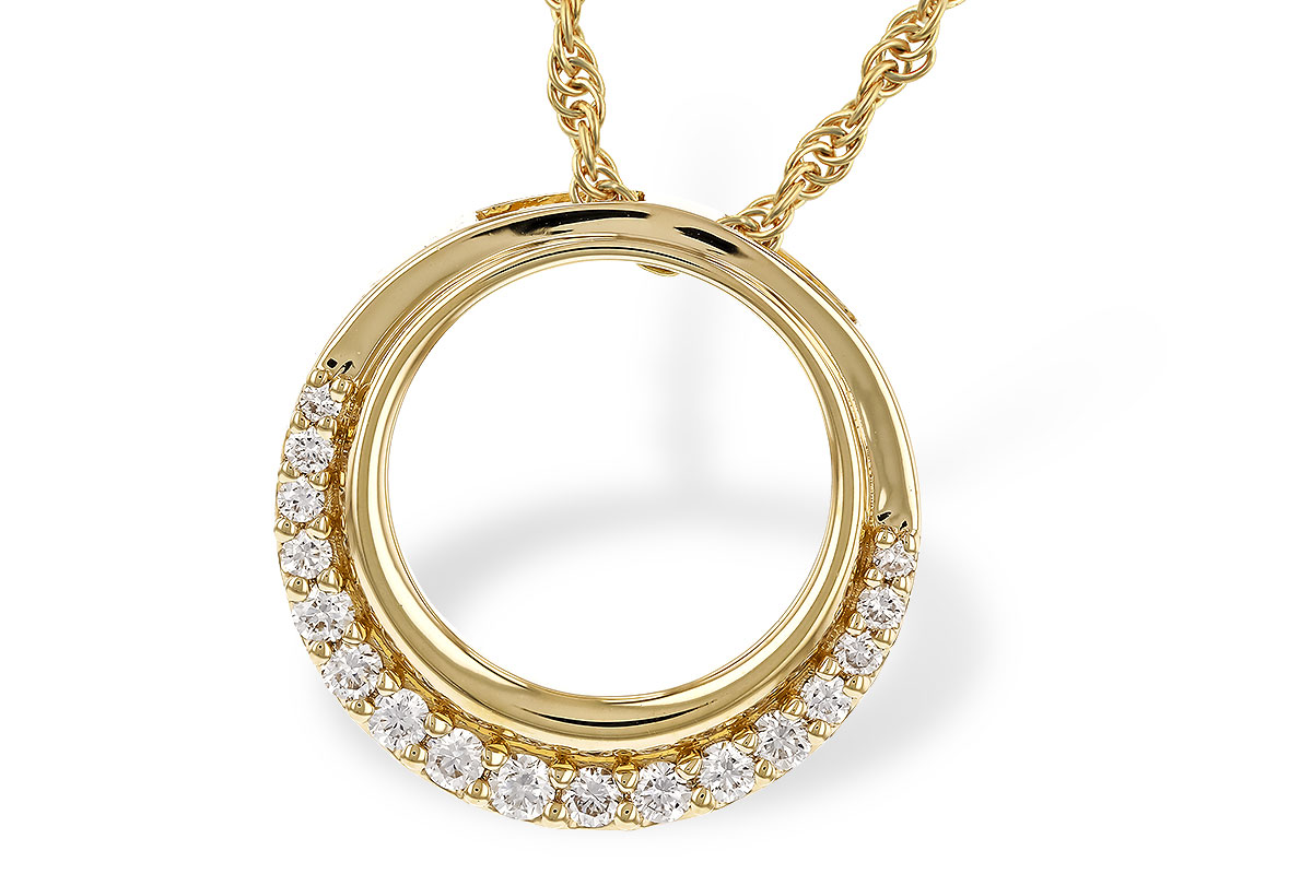 A329-42293: NECKLACE .20 TW