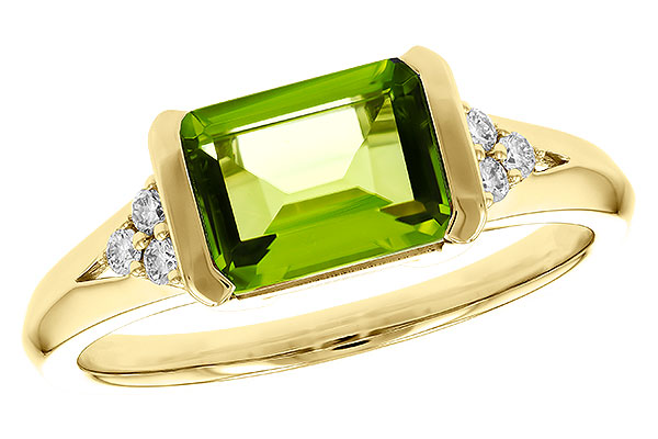 A329-43211: LDS RG 1.52 PERIDOT 1.61 TGW (8X6MM PER)