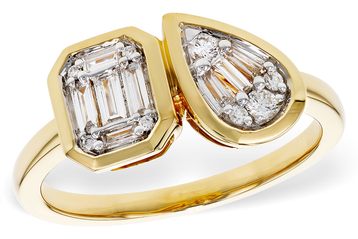 A329-44157: LDS DIA RG .17 TW BAGUETTE .25 TW