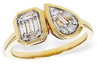 A329-44157: LDS DIA RG .17 TW BAGUETTE .25 TW