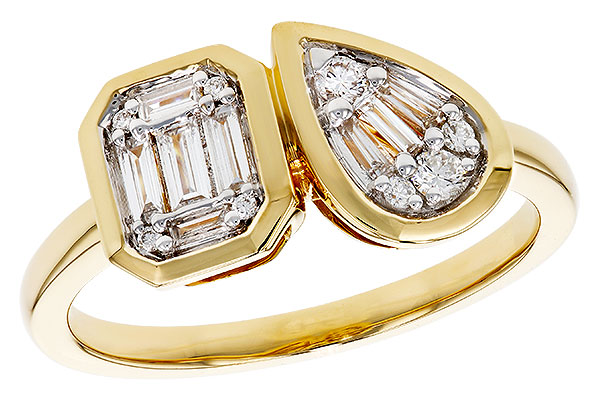 A329-44157: LDS DIA RG .17 TW BAGUETTE .25 TW