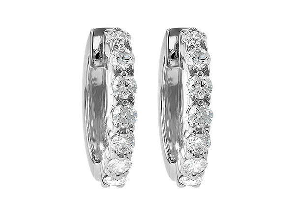 B055-75920: EARRINGS 1.00 CT TW