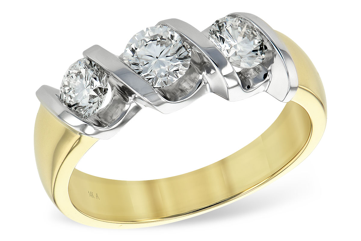 B147-61366: LDS WED RG .40 BR 1.00 TW
