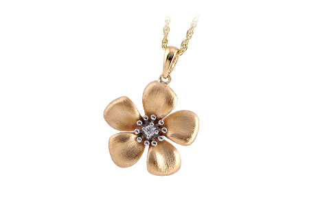 B239-41420: NECKLACE .03 BR