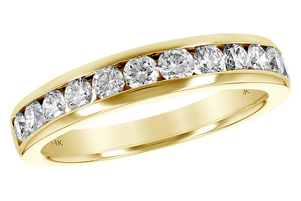 B243-07784: LDS WED RG .75 TW (12 STONES)