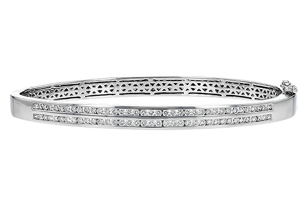 B243-99602: BANGLE BRACELET 1.00 TW (2 ROW)