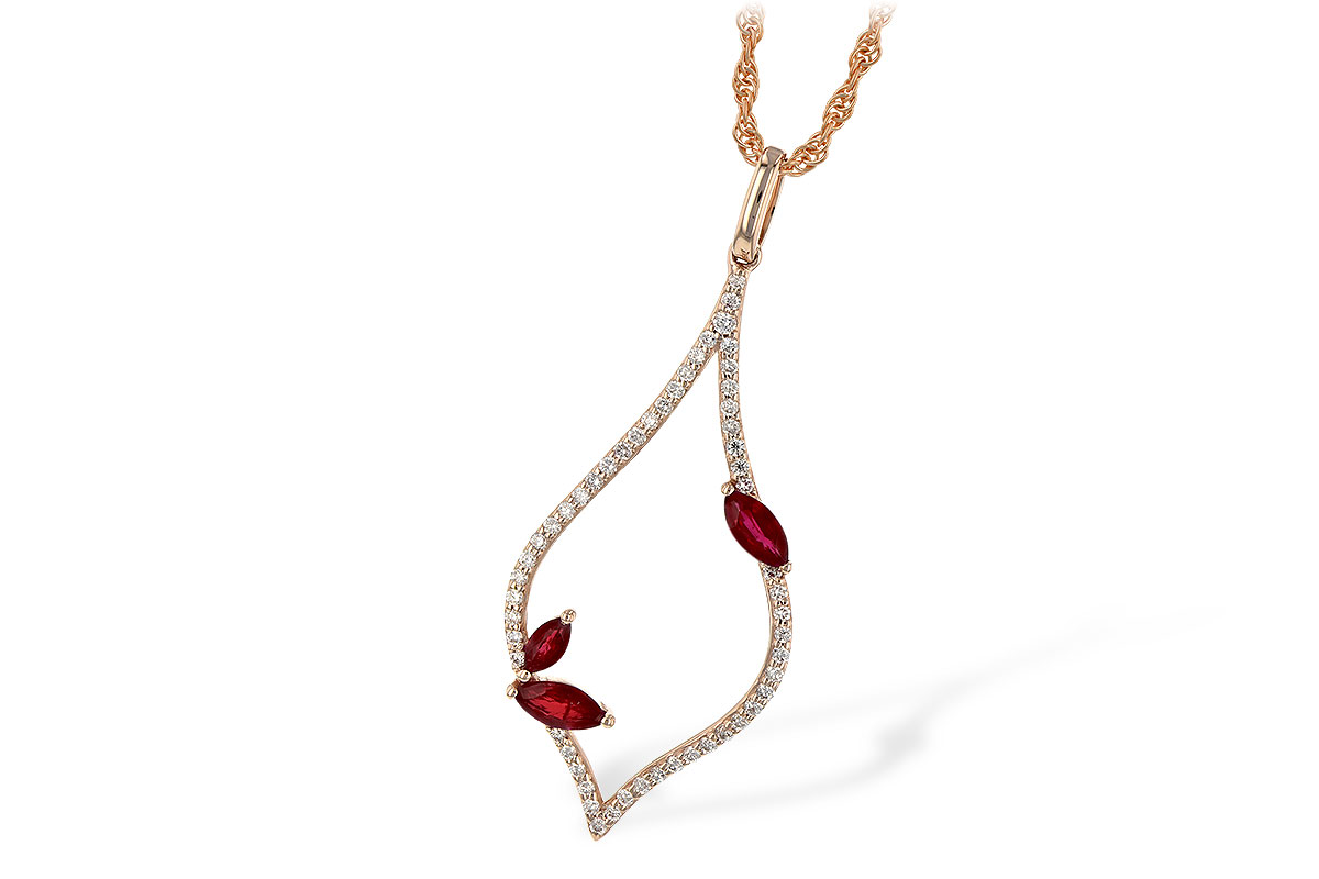 B244-82320: NECK .36 RUBY .56 TGW