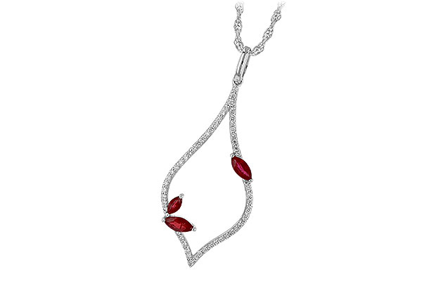 B244-82320: NECK .36 RUBY .56 TGW