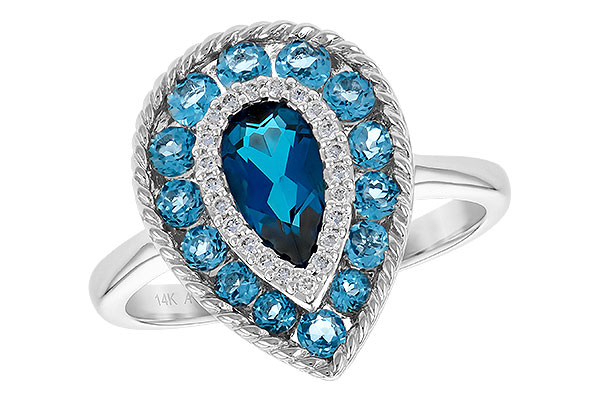 B244-85984: LDS RG 1.52 TW BLUE TOPAZ 1.60 TGW