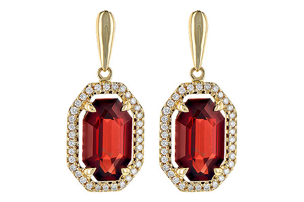 B244-87784: EARR 3.30 TW GARNET 3.49 TGW