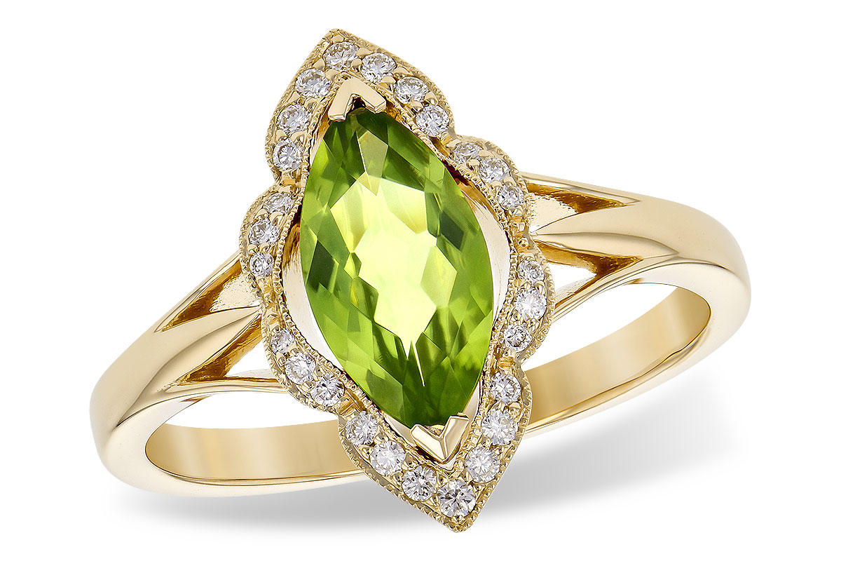 B244-87793: LDS RG .94 PERIDOT 1.05 TGW