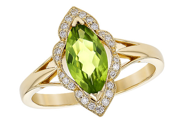 B244-87793: LDS RG .94 PERIDOT 1.05 TGW