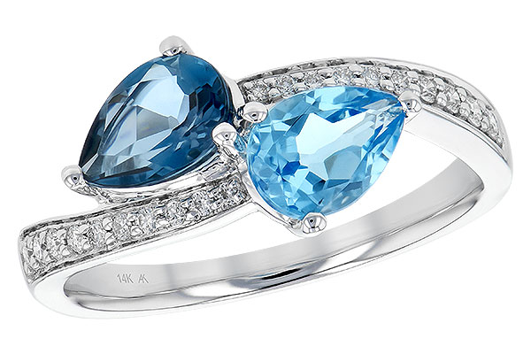 B244-88684: LDS RG 1.52 BLUE TOPAZ 1.66 TGW