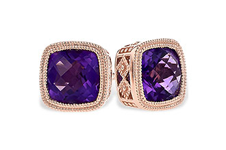 B327-55911: EARR 1.70 TW AMETHYST