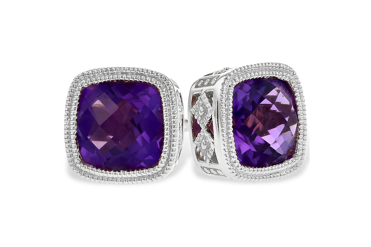 B327-55911: EARR 1.70 TW AMETHYST