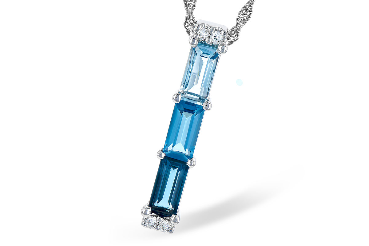 B327-57775: NECK 1.26 BLUE TOPAZ 1.30 TGW