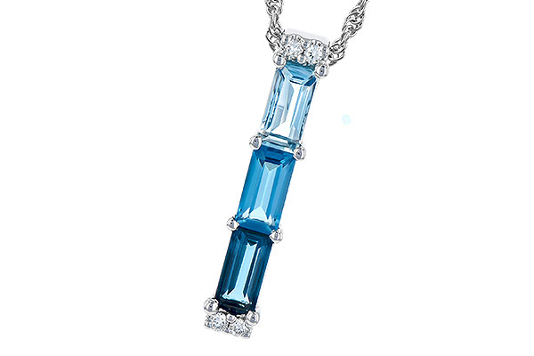 B327-57775: NECK 1.26 BLUE TOPAZ 1.30 TGW