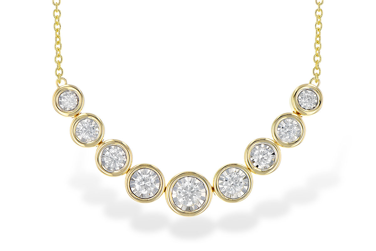 B327-57784: NECKLACE 1.00 TW