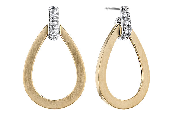 B328-48702: EARRINGS .25 TW