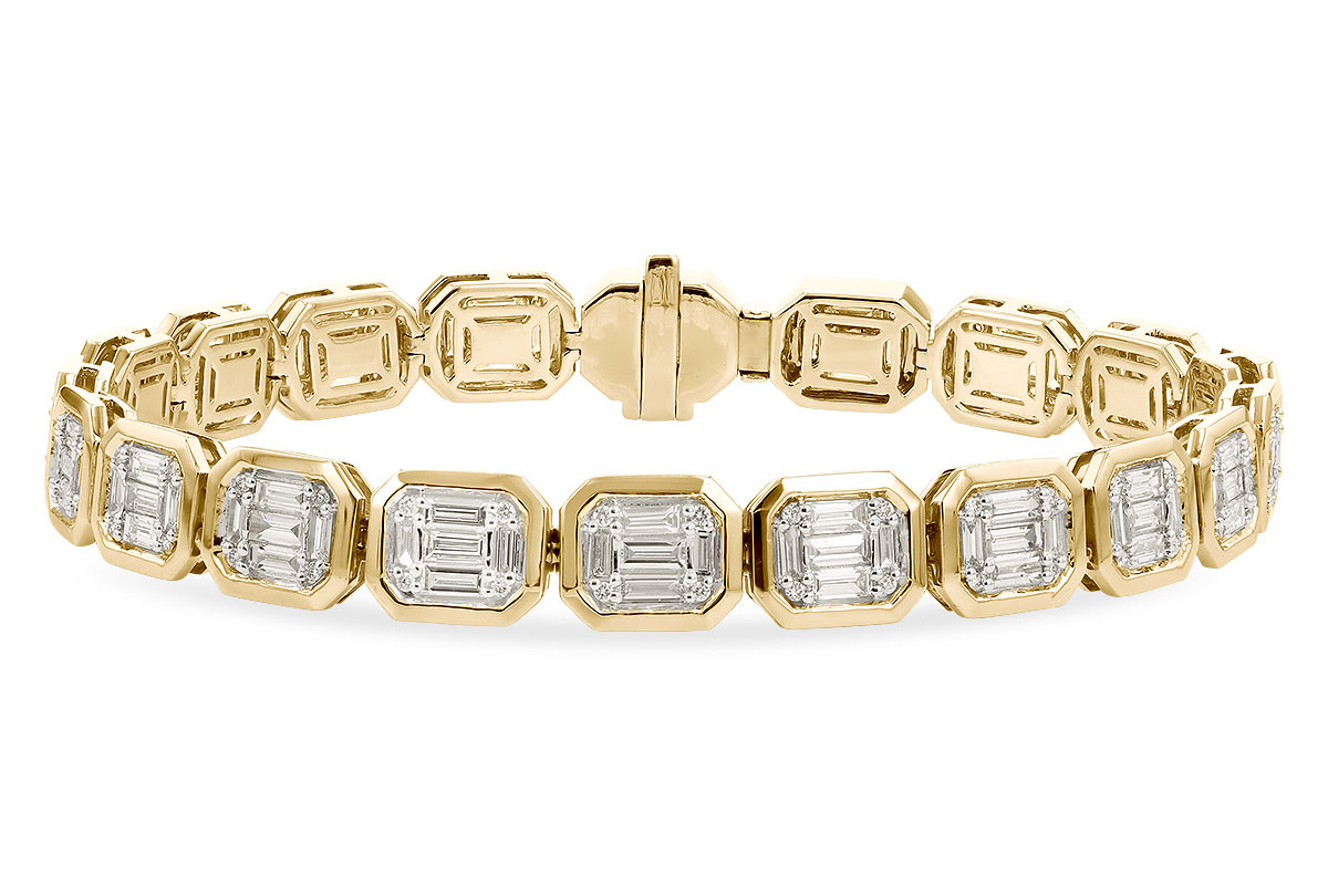 B328-53266: BRACELET 2.50 BAG 2.80 TW (7")