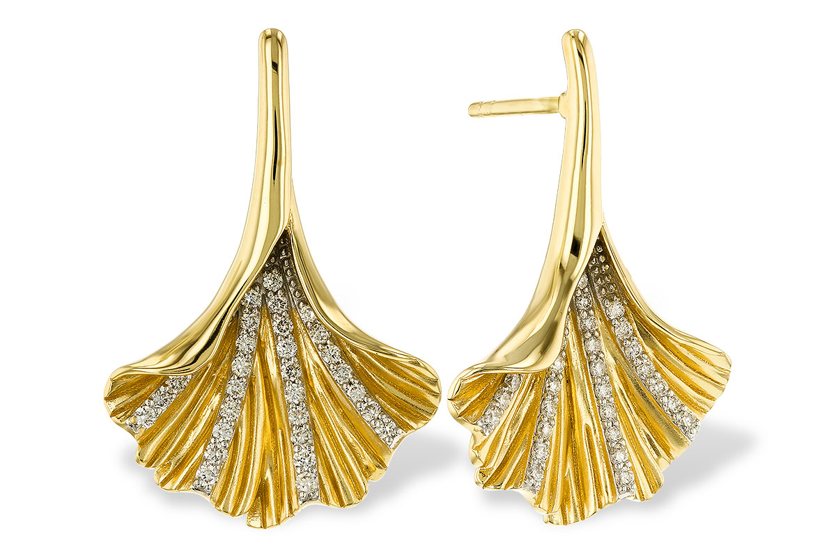 B329-36857: EARRINGS .25 TW