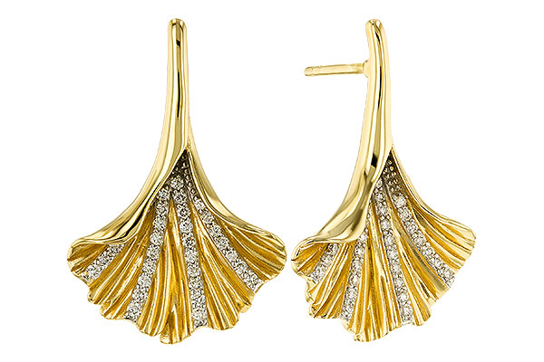 B329-36857: EARRINGS .25 TW