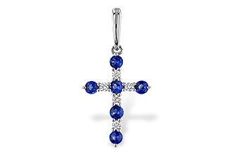 B329-38648: PENDANT .34 TW SAPP .42 TGW