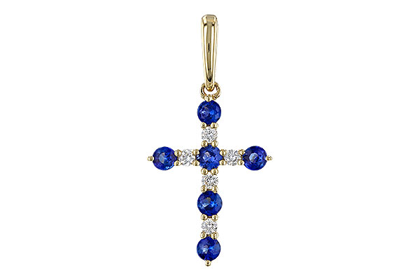 B329-38648: PENDANT .34 TW SAPP .42 TGW