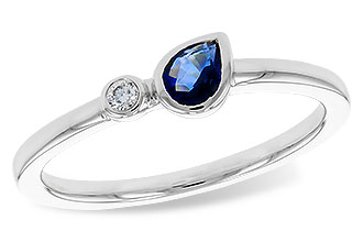 B329-38702: LDS RG .26 SAPPHIRE .28 TGW