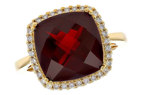 B329-39602: LDS RG 9.26 GARNET 9.50 TGW (12MM CU)