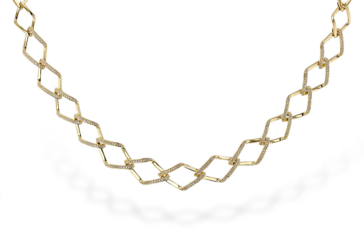 B329-39620: NECKLACE 1.42 TW (17")