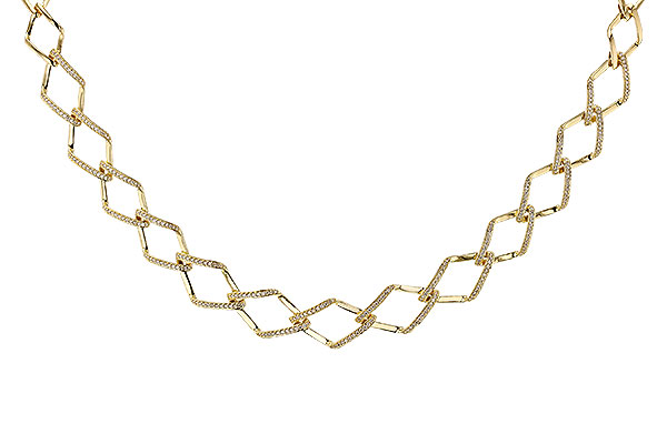 B329-39620: NECKLACE 1.42 TW (17")