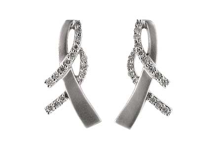 C055-73184: EARRINGS .15 TW