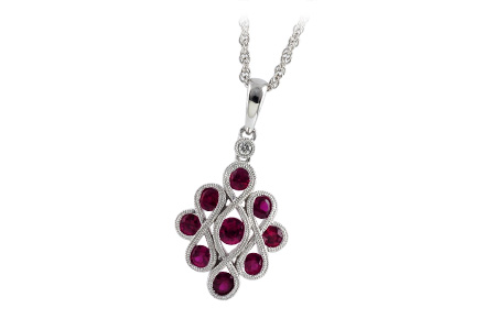 C241-20520: NECK .85 RUBY .87 TGW